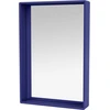 Image de MONTANA - Miroir mural Colour Frame - Bleu - Verre miroir - Designer Peter J. Lassen