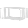 Image de MONTANA - Étagère Panton - Blanc - Fil d'acier inoxydable laqué - Designer Verner Panton