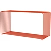 Image de MONTANA - Étagère Panton - Orange - Fil d'acier inoxydable laqué - Designer Verner Panton