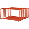Image de MONTANA - Étagère Panton - Orange - Fil d'acier inoxydable laqué - Designer Verner Panton