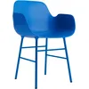 Image de Normann Copenhagen - Fauteuil Form - Bleu - Chêne massif - Designer Simon Legald