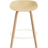 Image de Normann Copenhagen - Tabouret de bar Mat - Beige - Hêtre certifié FSC - Designer Peter Hiort-Lorenzen
