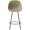 Image de Normann Copenhagen - Chaise de bar Mat - Marron - Algue marine - Designer Peter Hiort-Lorenzen