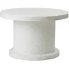 Image de Normann Copenhagen - Table basse Bit - Blanc - Polyéthylène recyclé - Designer Simon Legald