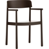 Image de Normann Copenhagen - Fauteuil Timb - Marron - Contreplaqué de frêne - Designer Simon Legald
