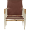 Image de CARL HANSEN & SON - Fauteuil Klint - Marron - Frêne massif blanchi huilé FSC - Designer Kaare Klint