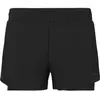Image de Short 2 en 1 femme Endurance Val Noir 42 E241353-1001