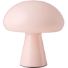 Image de Gubi - Lampe extérieur sans fil rechargeable Obello - Rose - Verre soufflé bouche - Designer Bill Curry