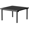 Image de NINE - Table basse 19 Outdoors - Noir - Aluminium thermolaqué - Designer Butterfield Brothers