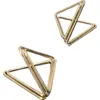 Image de Porte marque place triangle en or x10