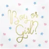 Image de Serviette en papier Boy or Girl avec motifs (Lot de 20)