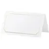 Image de Marque place original blanc et or (Lot de 10)