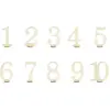 Image de Numéros de table en bois de 1 à 10