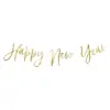 Image de Guirlande Happy New Year Script Or