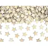 Image de Lot de 50 Confettis étoile en bois - 2x2cm