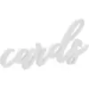 Image de Lettres "Cards" Blanc