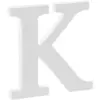 Image de Lettre K en Bois Blanc