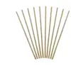 Image de Pailles en papier kraft 19,5 cm   lot de 10 pailles pour anniversaire, mariage et réception