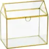 Image de Urne en Verre finition Metal or