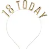 Image de Bandeau 18 Today or   accessoire anniversaire 18 ans élégant et festif