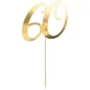 Image de Décoration pour Gâteau 60 couleur Or