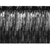 Image de Rideau scintillant Noir - 90x250cm