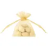 Image de Lot de 20 pochettes organza or