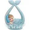 Image de Figurine Baby Boy bleu dans un foulard