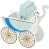 Image de Boîte Landau en papier It's a Boy (10 pièces)