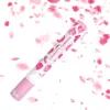 Image de Canon confettis 40cm pétales roses couleur rose