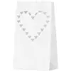 Image de Lanterne photophore mariage avec coeurs x10