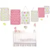 Image de Guirlande lanterne rose anniversaire 1 an