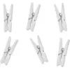 Image de Lot de 20 épingles en bois blanches