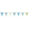 Image de Guirlande en papier bleu ciel anniversaire 1 an