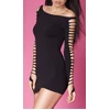Image de Robe manches longues Aziliz - Noire
