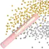 Image de Canons confettis 40cm rond Or & Argent