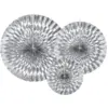 Image de Rosaces décoratives argent (3 pièces)