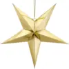 Image de Étoile en papier Or 70cm