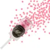 Image de Confettis push pop rose
