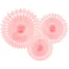 Image de Rosaces décoratives, rose clair, 20-30 cm (Lot de 3)