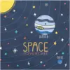 Image de Lot de 20 Serviettes - Space Party - 33x33cm