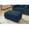 Image de Pouf ENVY velours côtelé bleu foncé BOBOCHIC