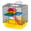 Image de Cage pour rongeurs Duvoplus Teddy 1 Jaune 36x24x36 cm 493/303