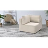 Image de Angle pour canapé modulable NIHAD tissu velours côtelé beige BOBOCHIC 1 places