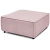 Image de Pouf pour canapé modulable NIHAD tissu velours côtelé violet BOBOCHIC