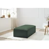 Image de Pouf pour canapé modulable MEGEVE tissu chiné vert BOBOCHIC