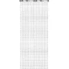 Image de Rideau étoilé en Argent - 100x245cm