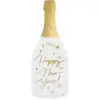 Image de Serviettes de table Champagne 14,5 x 12 cm   lot de 20 serviettes en forme de coupe de champagne