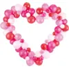 Image de Guirlande de ballons + Support - Coeur Rose/Rouge - 160cm