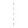 Image de Guirlande de Coeur verticale - Or rose - 3 mètres